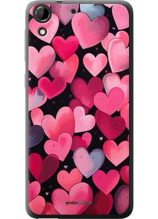 Чехол на htc desire 728g сердечки 4 "5662u-145-10746"