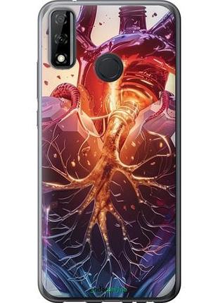 Чехол на huawei y8s crystal heart "6070u-2027-10746"