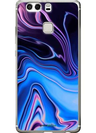 Чехол на huawei p9 plus узор воды "4491u-300-10746"