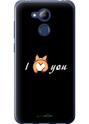 Чехол на huawei honor 6c pro люблю "4586u-1358-10746"