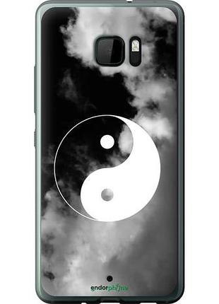 Чехол на htc u ultra инь и янь "4389u-833-10746"