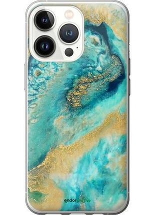 Чехол на iphone 13 pro green marble "4365u-2372-10746"