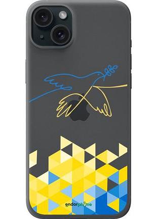 Чохол на iphone 15 plus птах світу "5231u-3097-10746"