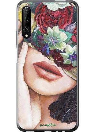 Чехол на huawei p smart pro head flower "4460u-1906-10746"