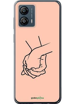 Чехол на motorola moto g53 руки "4896u-3047-10746"