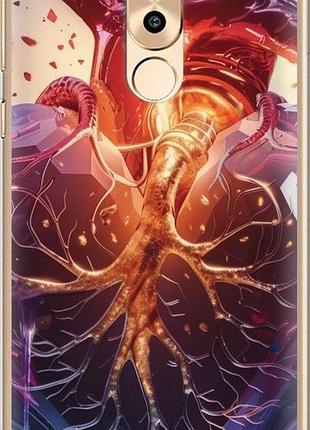 Чехол на huawei honor 6x crystal heart "6070u-460-10746"