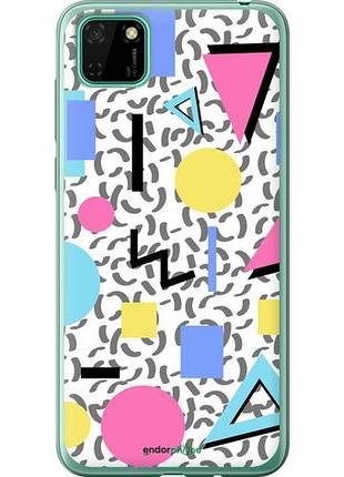 Чехол на huawei y5p color shapes "4893u-1936-10746"