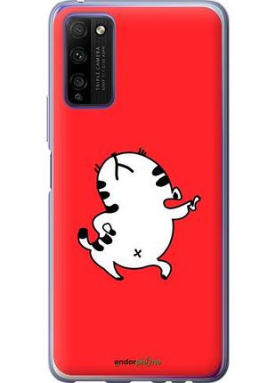 Чехол на huawei honor 30 lite котик "4577u-2074-10746"