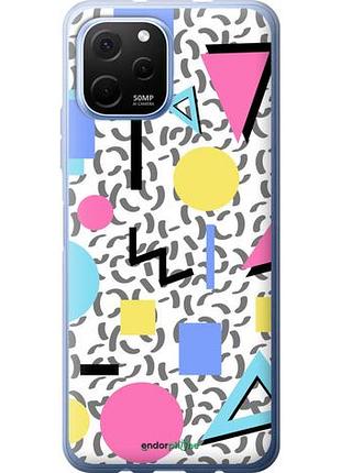 Чехол на huawei nova y61 color shapes "4893u-2983-10746"