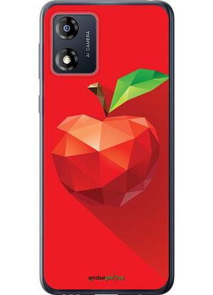 Чехол на motorola moto e13 яблоко "4696u-3053-10746"