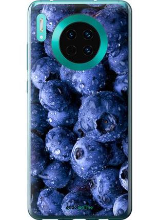 Чехол на huawei mate 30 голубика "4459u-1773-10746"