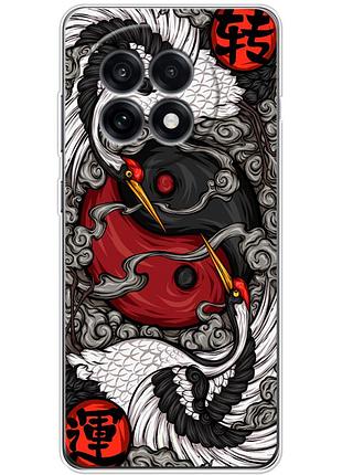 Чохол силіконовий з картинкою на oneplus 13 r (знак инь янь)