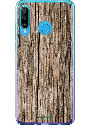 Чехол на huawei p30 lite текстура дерева "4476u-1651-10746"