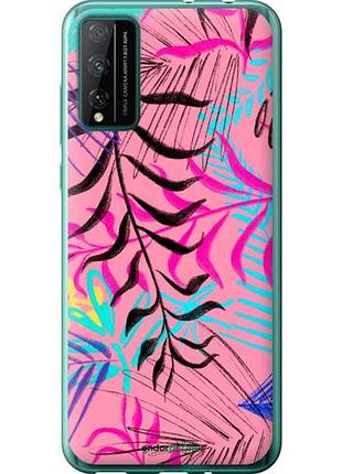 Чохол на huawei honor play 4t pro рослинний візерунок 2 "4740u-1914-10746"