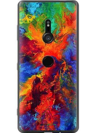 Чехол на sony xperia xz3 h9436 акварель на холсте "4150u-1540-10746"