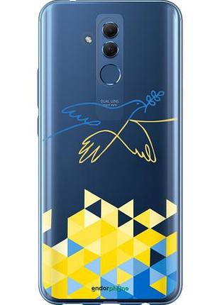 Чехол на huawei mate 20 lite птица мира "5231u-1575-10746"