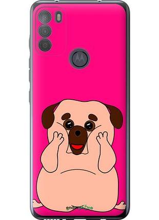 Чохол на motorola g50 веселий мопс "4908u-2354-10746"