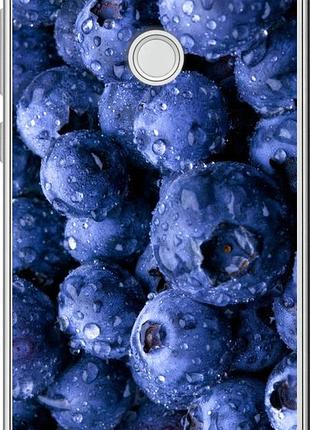 Чехол на huawei p8 lite (2017) голубика "4459u-777-10746"