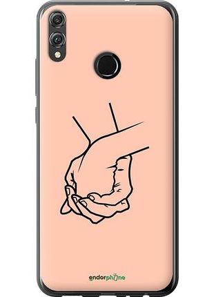 Чехол на huawei honor 8x руки "4896u-1596-10746"