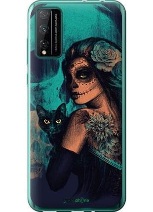 Чехол на huawei honor play 4t pro fantasy girl "4133u-1914-10746"