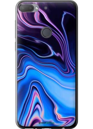 Чехол на htc desire 12 plus узор воды "4491u-1485-10746"