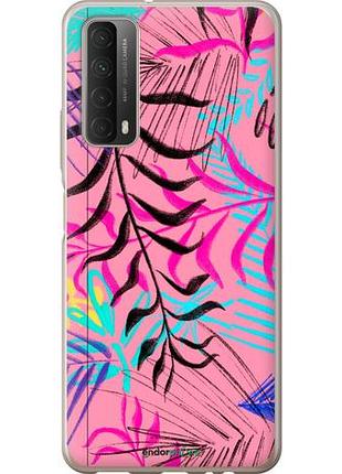 Чохол на huawei p smart 2021 рослинний візерунок 2 "4740u-2100-10746"
