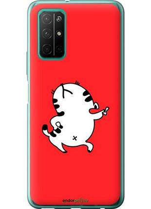 Чехол на huawei honor 30s котик "4577u-1897-10746"