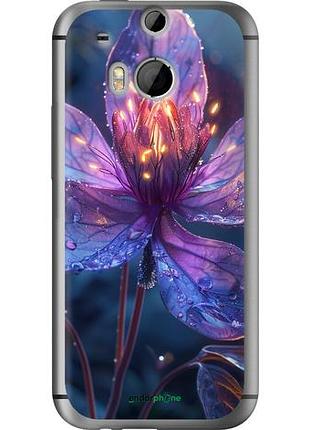 Чехол на htc one m8 магический цветок "6038u-30-10746"
