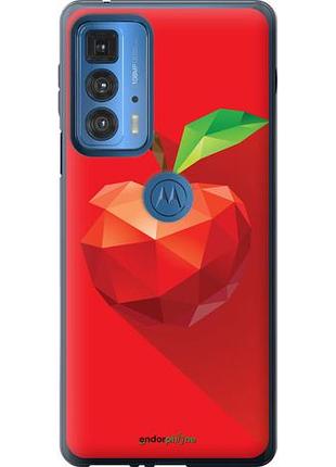 Чехол на motorola edge 20 pro яблоко "4696u-2662-10746"