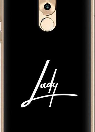 Чехол на huawei honor 6x lady 2 "4867u-460-10746"