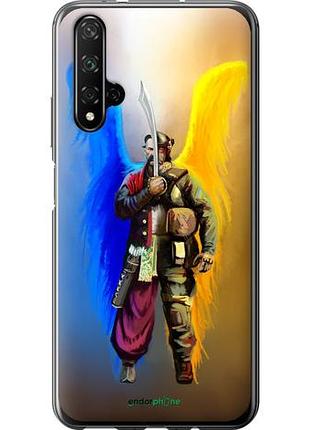 Чехол на huawei honor 20 воин-ангел "5317u-1697-10746"