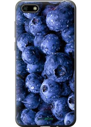 Чехол на huawei honor 7a голубика "4459u-1805-10746"
