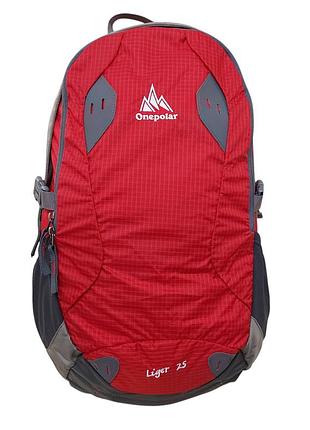 Городской рюкзак onepolar 1755 | 25 л | red | универсальный, дорожный
