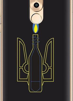 Чехол на huawei mate 9 lite коктейль молотова "1044u-474-10746"