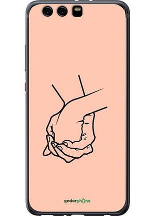 Чехол на huawei p10 plus руки "4896u-963-10746"