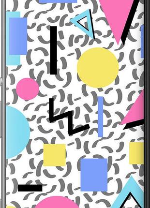 Чехол на sony xperia m5 e5633 color shapes "4893u-217-10746"