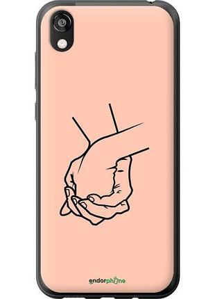 Чехол на huawei honor 8s руки "4896u-1679-10746"