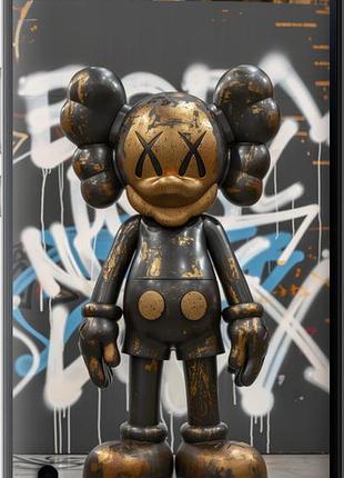 Чехол на huawei honor 6 plus bronze kaws v3 "6099u-179-10746"
