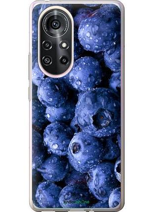 Чехол на huawei nova 8 pro голубика "4459u-2246-10746"
