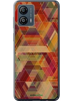 Чехол на motorola moto g53 геометрический узор "904u-3047-10746"