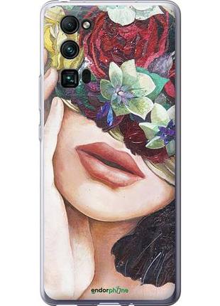 Чехол на huawei honor 30 pro head flower "4460u-1920-10746"
