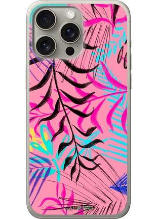 Чехол на iphone 15 pro max растительный узор 2 "4740u-3098-10746"