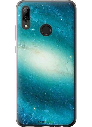 Чехол на huawei p smart 2019 голубая галактика "177u-1634-10746"