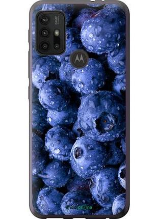 Чехол на motorola moto g20 голубика "4459u-2461-10746"