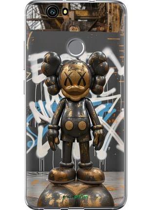Чехол на huawei nova bronze kaws v3 "6099u-439-10746"