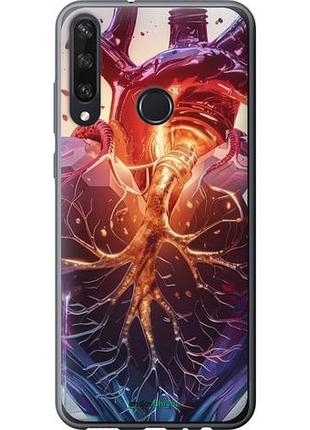 Чехол на huawei y6p crystal heart "6070u-1952-10746"