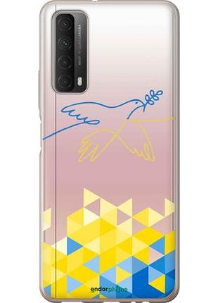 Чехол на huawei p smart 2021 птица мира "5231u-2100-10746"