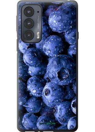 Чехол на motorola edge 20 голубика "4459u-2497-10746"