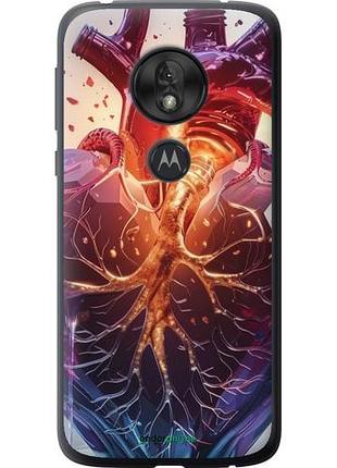 Чехол на motorola moto g7 play crystal heart "6070u-1656-10746"