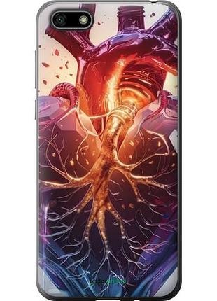 Чехол на huawei y5 2018 crystal heart "6070u-1500-10746"